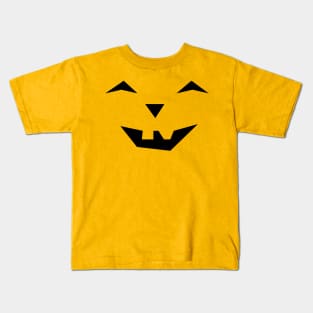 Laughing Halloween Pumpkin Face Kids T-Shirt